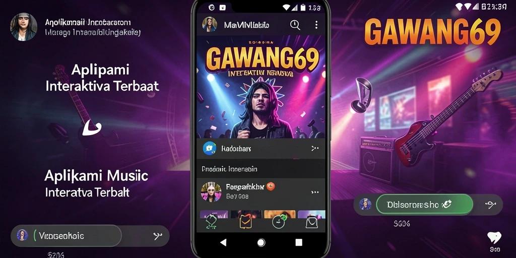 Tampilan gameplay menarik dari GAWANG69 saat bermain musik.