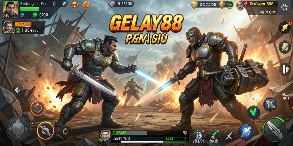 GELAY88 menampilkan aksi pertarungan yang intens dan grafis memukau.