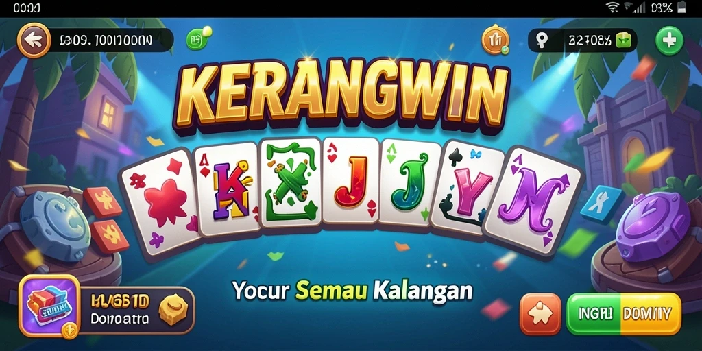 Tampilan gameplay KERANGWIN yang seru dan menantang.